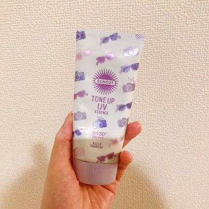 トーンアップUV エッセンス/サンカット®/日焼け止めローションを使ったクチコミ(1枚目)