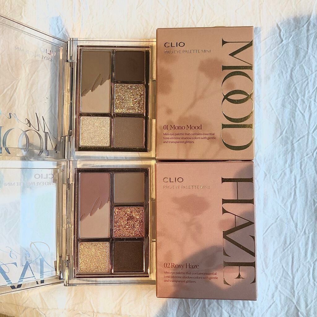 プロ アイパレット ミニ/CLIO/アイシャドウパレットを使ったクチコミ(1枚目)