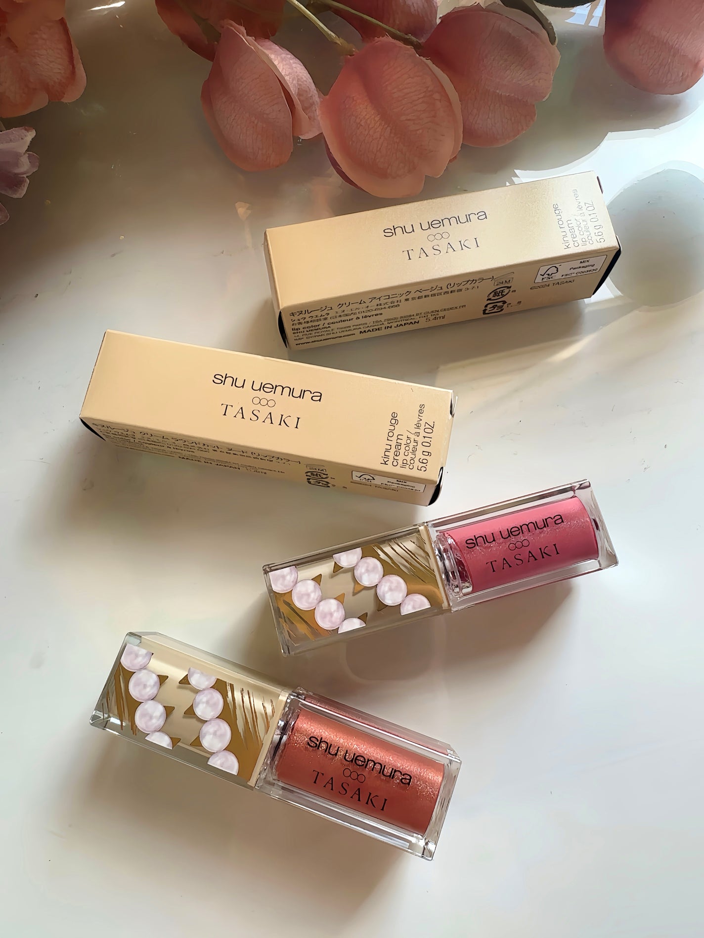 (旧)キヌルージュ クリーム/shu uemura/口紅を使ったクチコミ(4枚目)