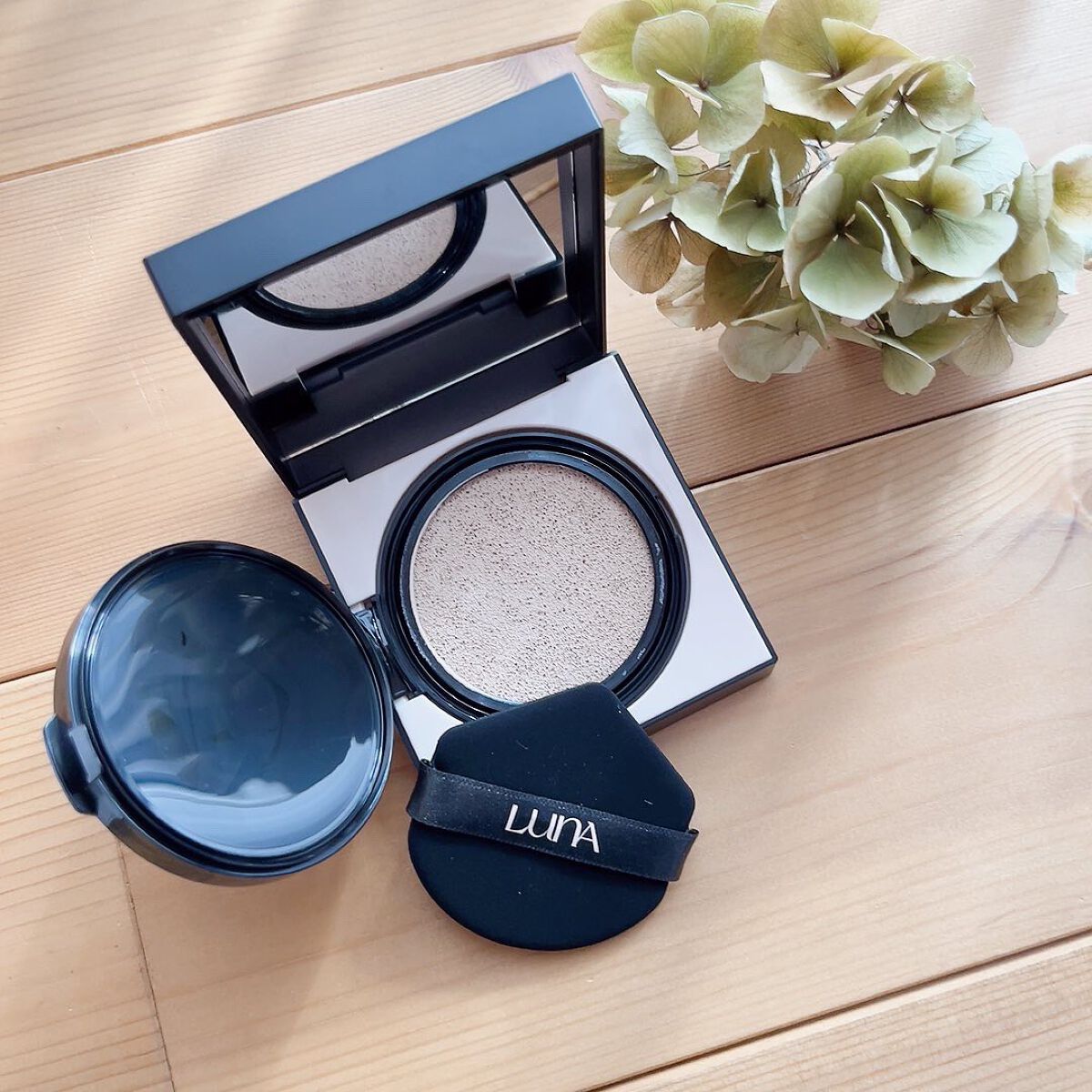 ロングラスティングコンシールフィクシングクッション /LUNA/クッションファンデーションを使ったクチコミ(2枚目)