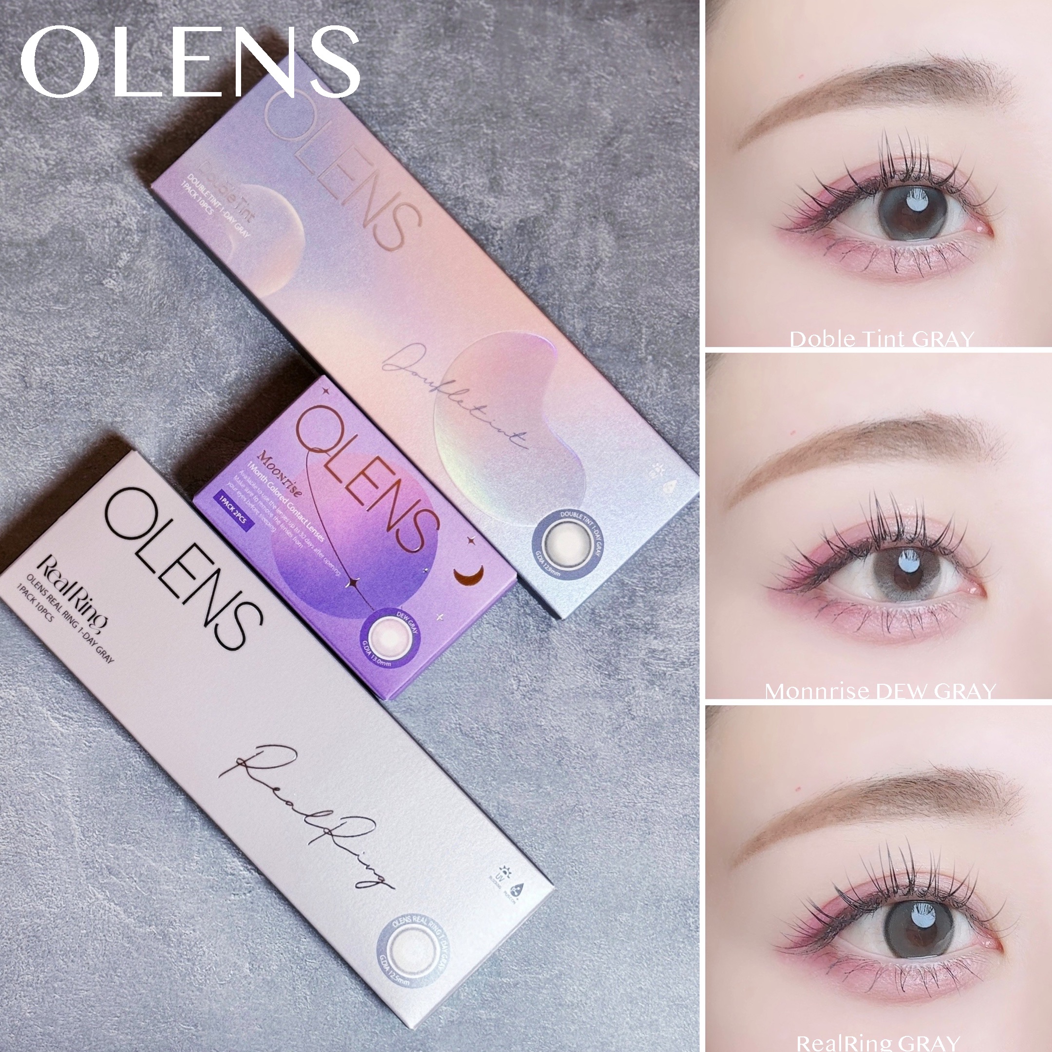 ムーンライズデュー/OLENS/１ヶ月（１MONTH）カラコンを使ったクチコミ（1枚目）