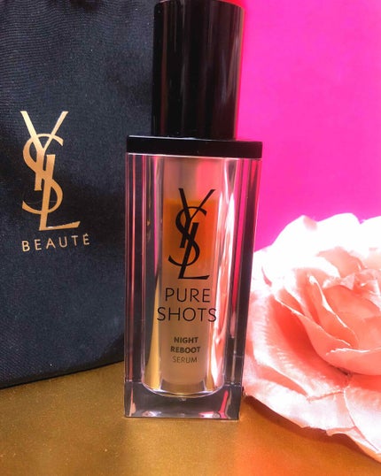 ピュアショット ナイト リチャージセラム/YVES SAINT LAURENT BEAUTE/美容液を使ったクチコミ(1枚目)
