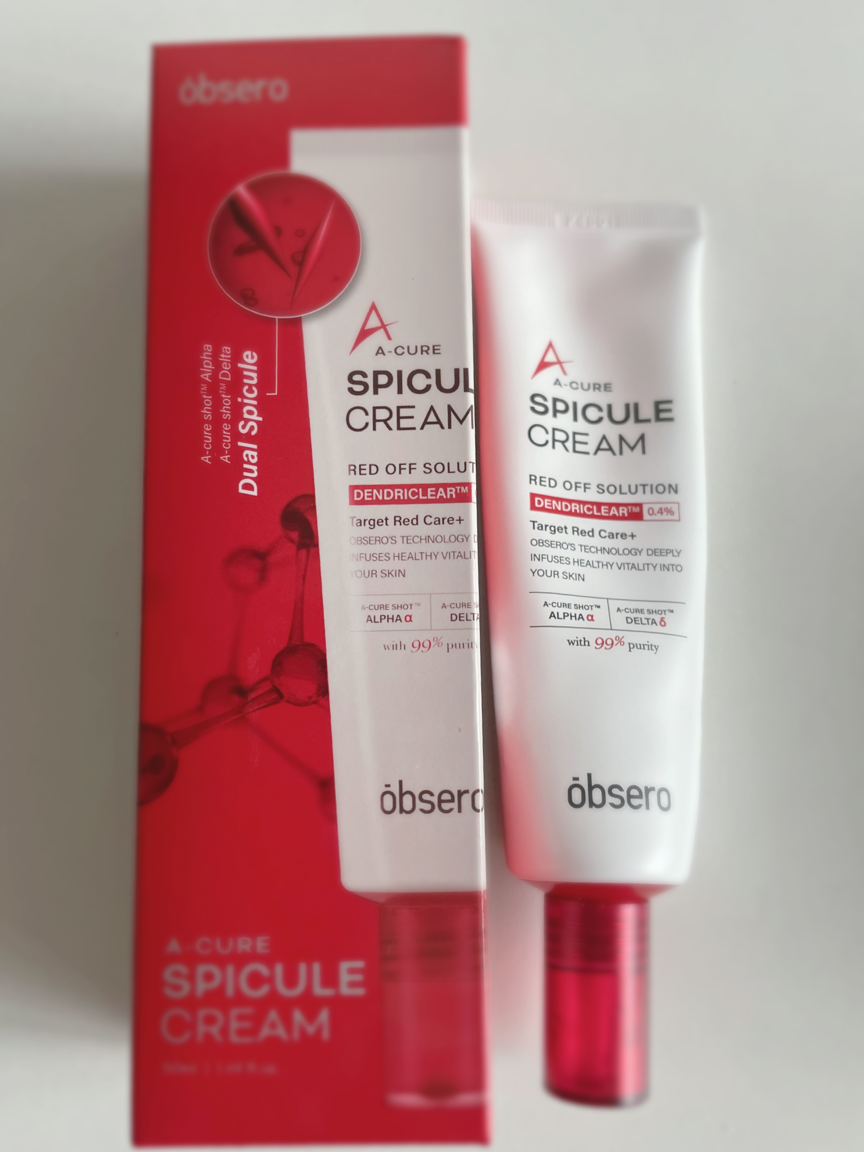 エーキュアスピキュールクリーム/obsero/フェイスクリームを使ったクチコミ（2枚目）