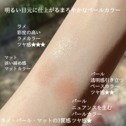 ペールトーンアイシャドウ/CEZANNE/アイシャドウを使ったクチコミ(2枚目)