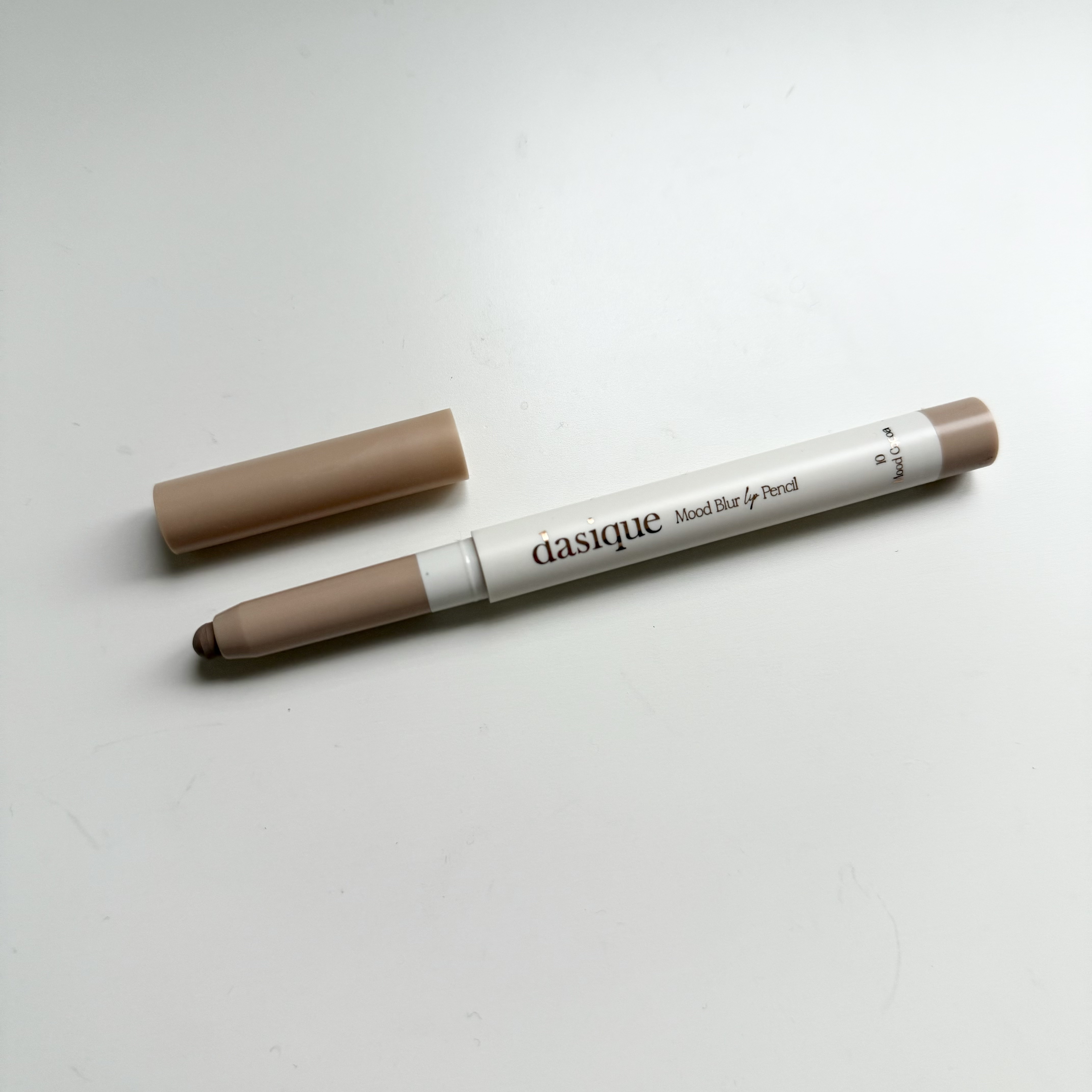 ムードブラーリップペンシル 10 ムードココア/dasique/リップライナーを使ったクチコミ（1枚目）