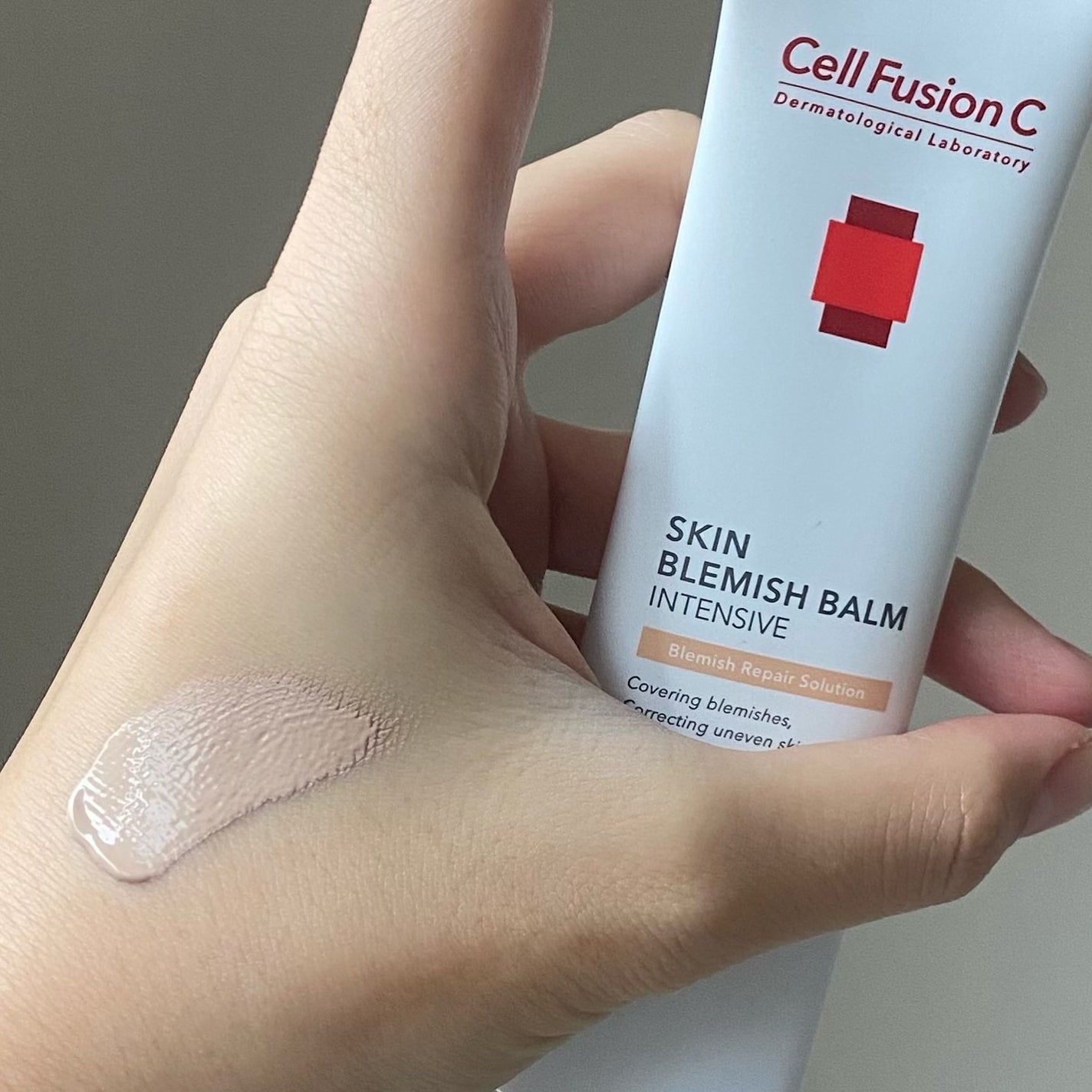 スキンブレミッシュバーム/Cell Fusion C(セルフュージョンシー)/化粧下地を使ったクチコミ(1枚目)