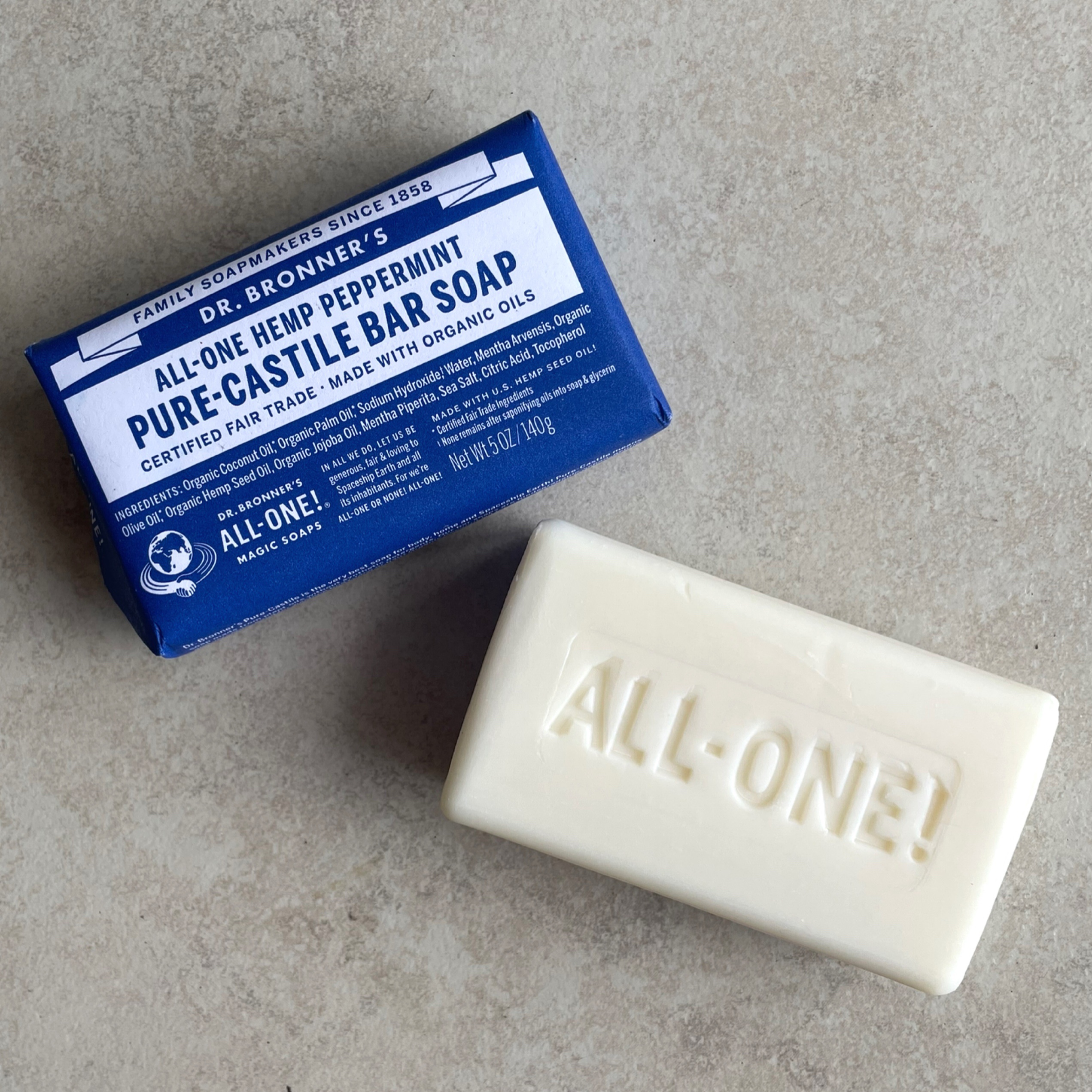 マジックソープバー/Dr. Bronner's Magic Soaps(海外)/ボディスクラブを使ったクチコミ（2枚目）