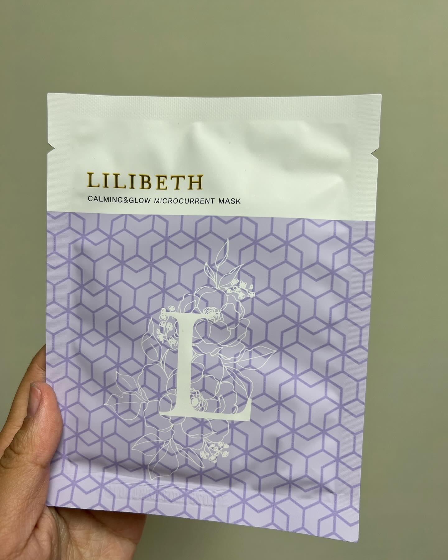 カーミング&グローマイクロ電流マスク/LILIBETH/シートマスク・パックを使ったクチコミ（1枚目）