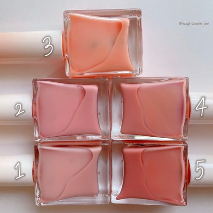むぎ|情報量多めレビュー on LIPS 「デイジークの新作桃シリーズの後半レビュー🍑今回はマットティント..」(9枚目)