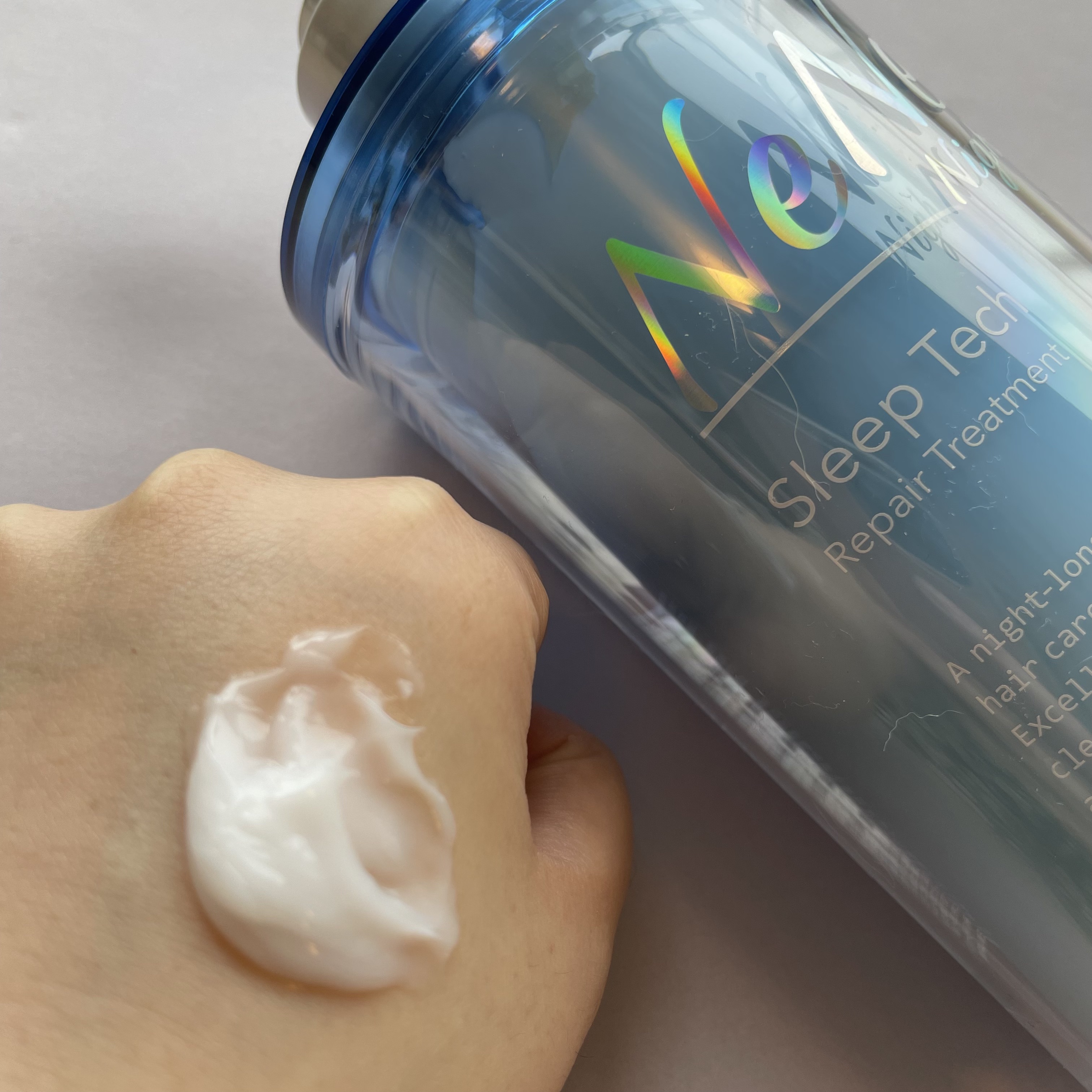 スリープテック リペア ヘアオイル/NeNe Night/ヘアオイルを使ったクチコミ（3枚目）