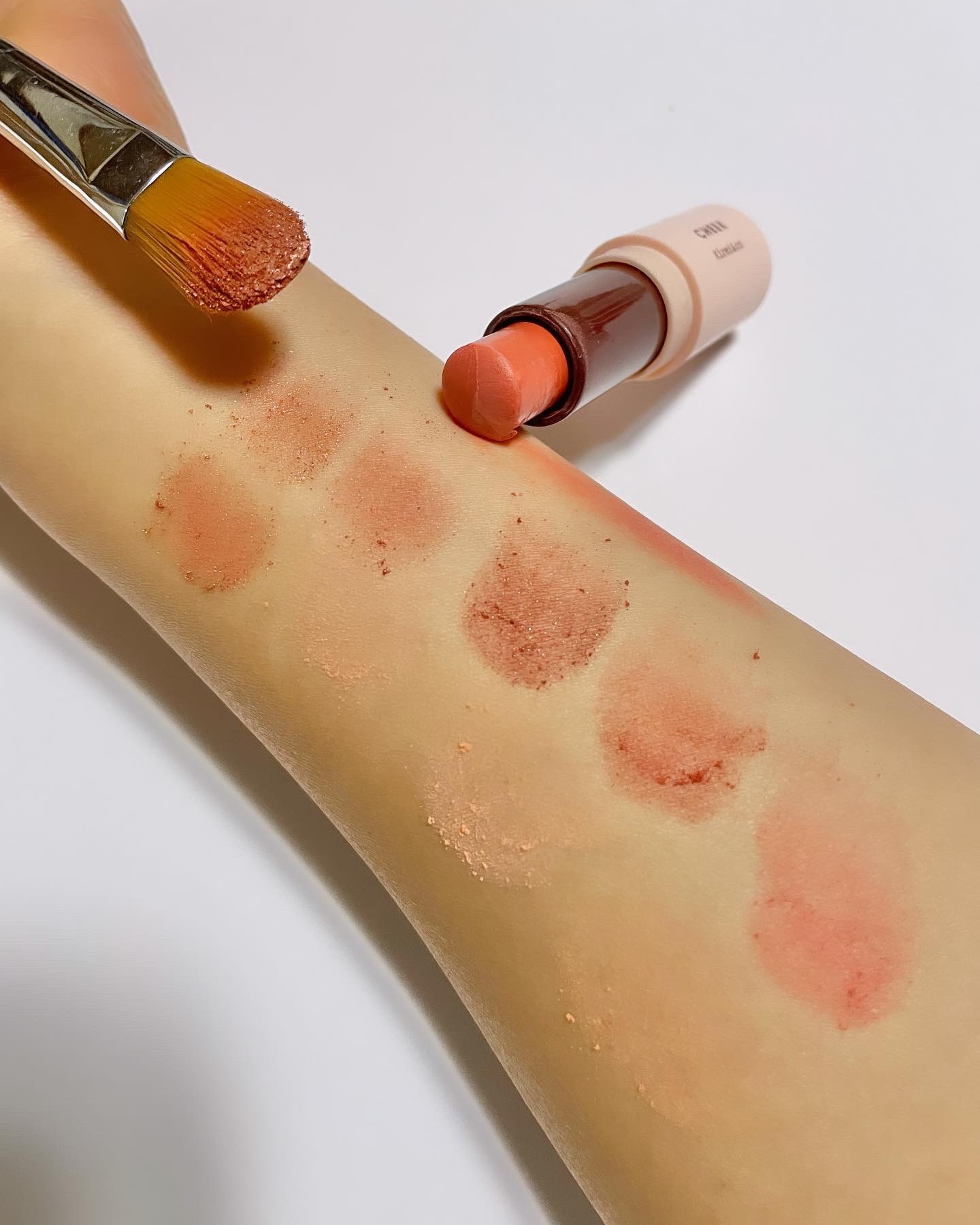 アイシャドウパレット 04 コーラルピンク/Kirei&co./アイシャドウパレットを使ったクチコミ（3枚目）