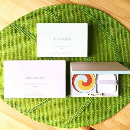 カラーブレンドグローファンデーション/ディエム クルール/クリーム・エマルジョンファンデーションを使ったクチコミ(2枚目)