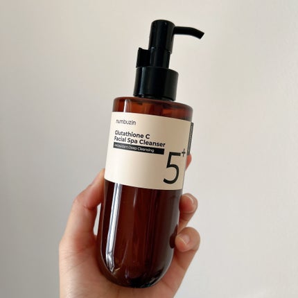5番 白玉グルタチオンCアロママッサージクレンジング/numbuzin/オイルクレンジングを使ったクチコミ(1枚目)