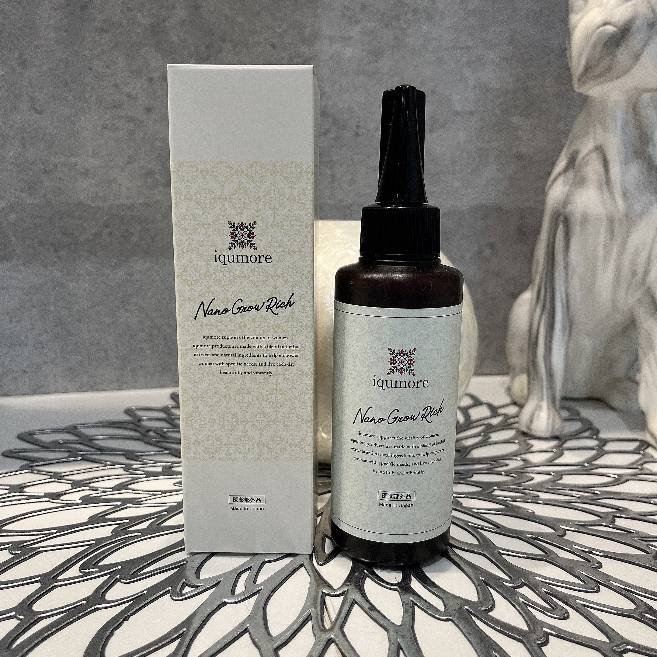 ナノグロウリッチ/iqumore/頭皮ローションを使ったクチコミ（3枚目）