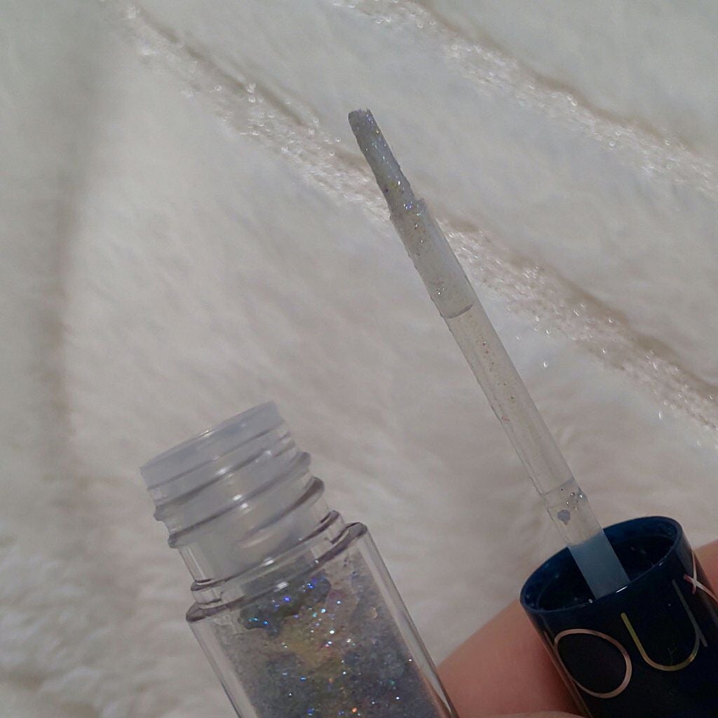 リキッド グリッター シャドウ/rom&nd/グリッターを使ったクチコミ(3枚目)