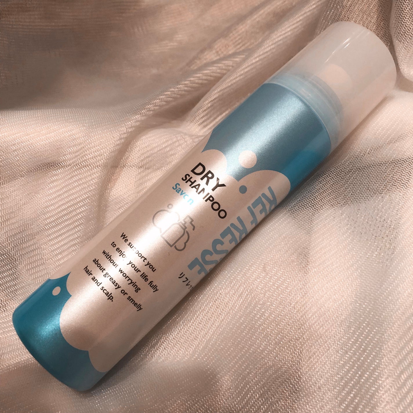 ドライシャンプー シャボンの香り/リフレッセ/ドライシャンプーを使ったクチコミ(1枚目)