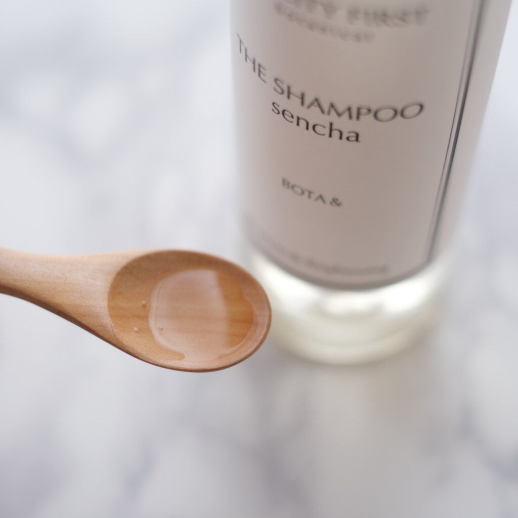 ボタアンド ザ シャンプー <sencha>/クオリティファースト/市販シャンプーを使ったクチコミ（2枚目）