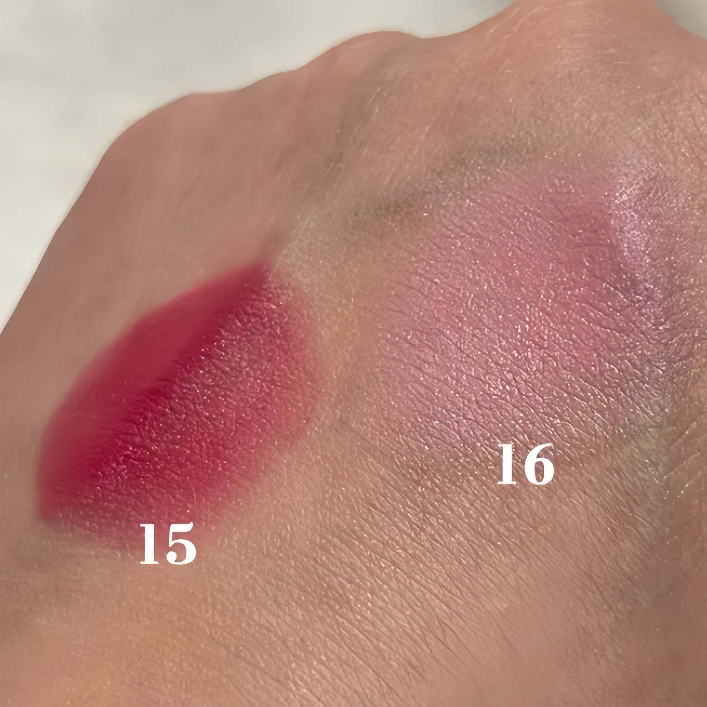 ソフトブラーティント/mude./リップティントを使ったクチコミ（2枚目）