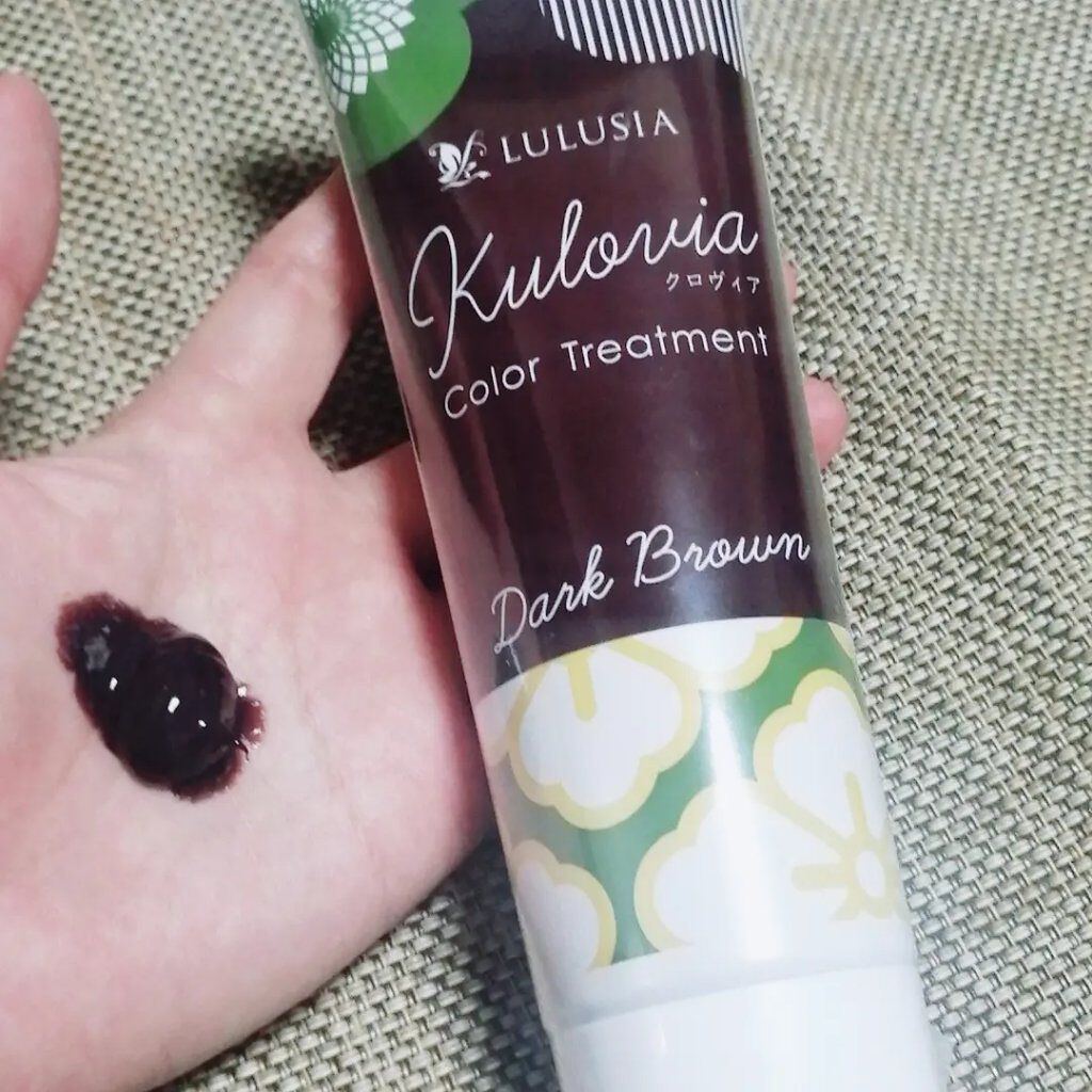 クロヴィア カラートリートメント/ルルシア/洗い流すヘアトリートメントを使ったクチコミ（1枚目）