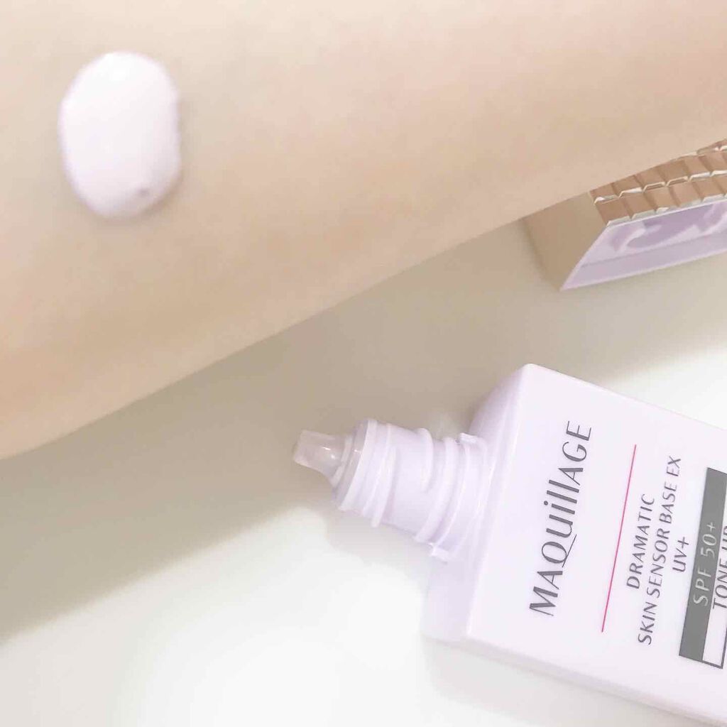 ドラマティックスキンセンサーベース EX/マキアージュ/化粧下地を使ったクチコミ(3枚目)