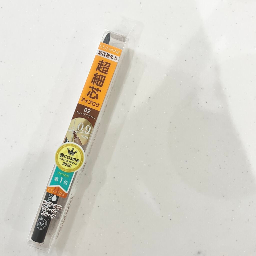 超細芯アイブロウ/CEZANNE/アイブロウペンシルを使ったクチコミ(1枚目)