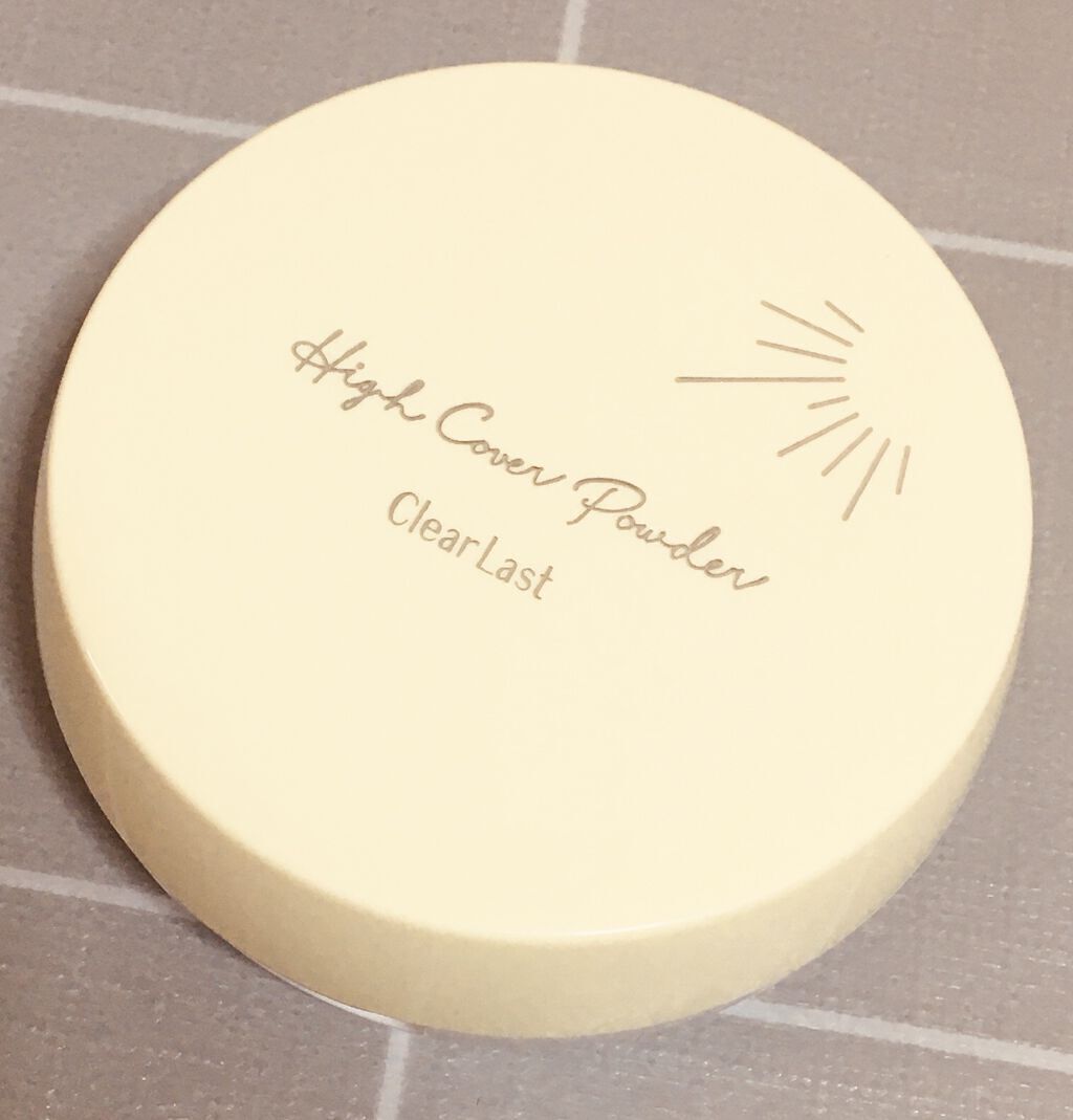 ハイカバーパウダー クールUV ライトオークル 22/クリアラスト/プレストパウダーを使ったクチコミ（1枚目）