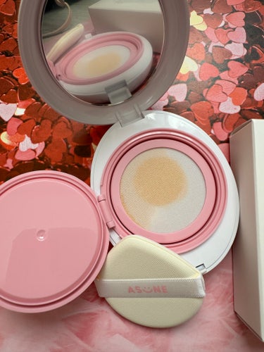 ASUNE  デューイーメッシュファンデーションのクチコミ「ASUNE 
Dewy Mesh Foundationつかってみました。
デューイー メッシュ.....」（2枚目）