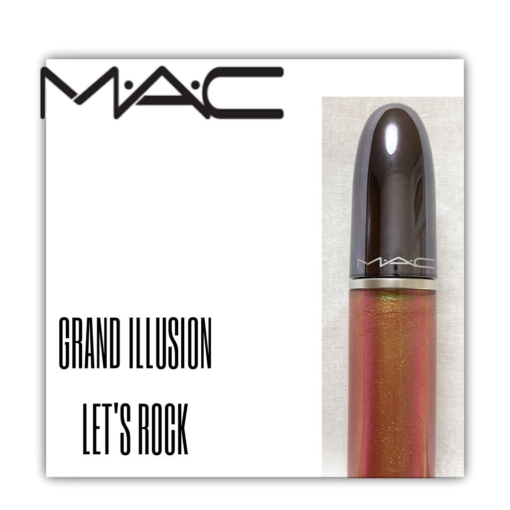 グランドイリュージョン リキッド リップカラー/M・A・C/リップグロスを使ったクチコミ(1枚目)