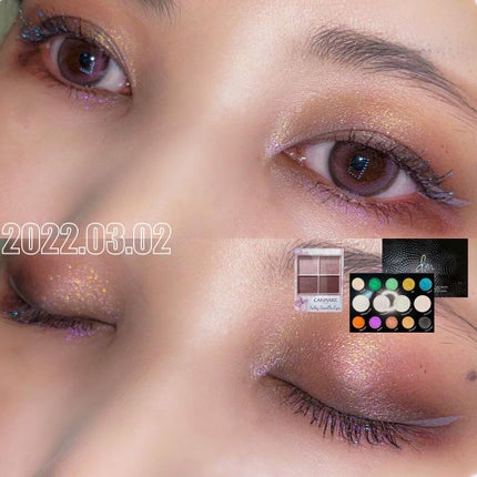 Lightwork volume Ⅲ infinite light palette/DANESSA MYRICKS BEAUTY/アイシャドウパレットを使ったクチコミ(1枚目)