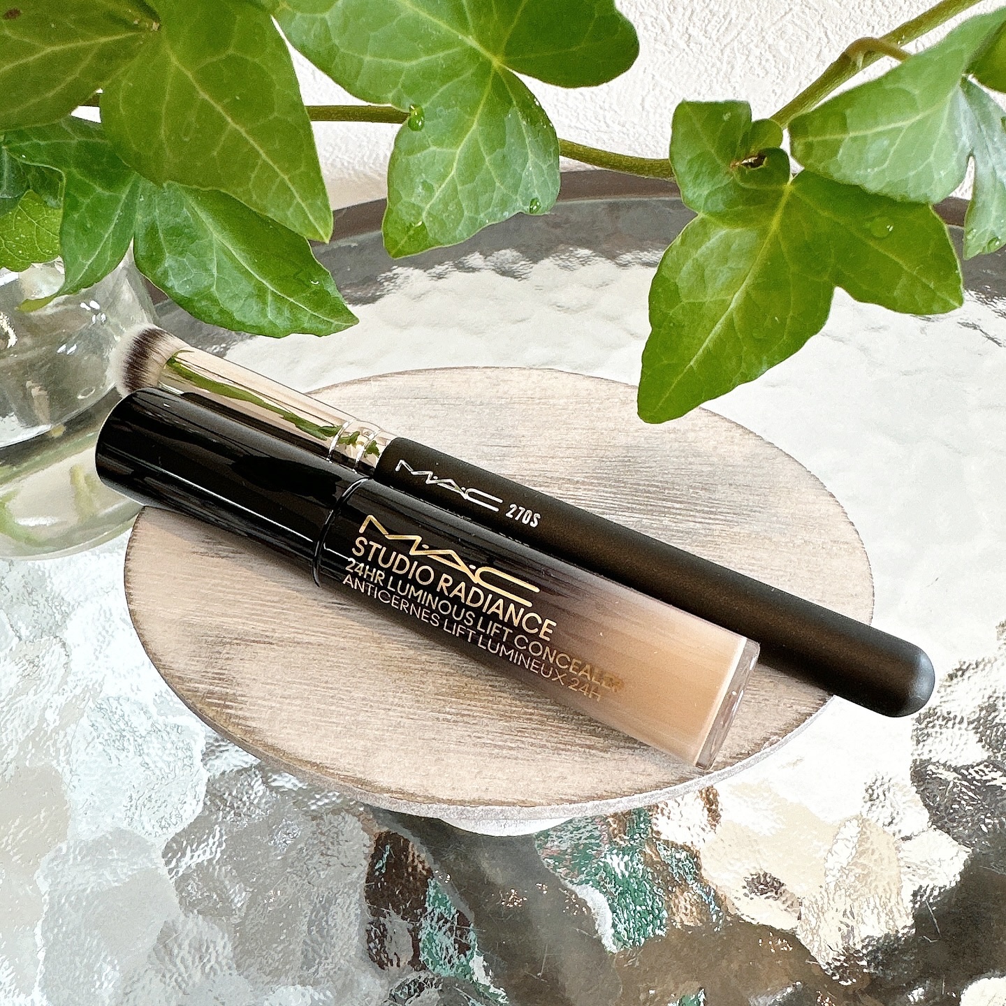 #270S ミニ ラウンド スラント ブラシ/M・A・C/メイクブラシを使ったクチコミ（1枚目）