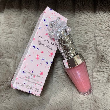 ジルスチュアート　クリスタルブルーム　リップブーケ セラム 101 gardenia sparkle（限定色）/JILL STUART/リップケア・リップクリームを使ったクチコミ（1枚目）