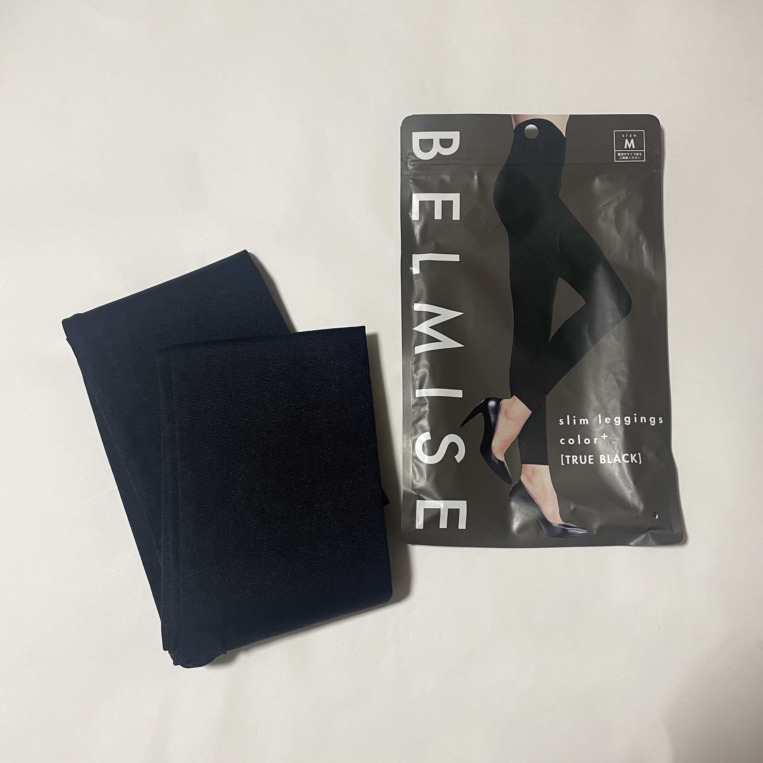 スリムレギンス color+/BELMISE/着圧ソックス・レギンスを使ったクチコミ（2枚目）