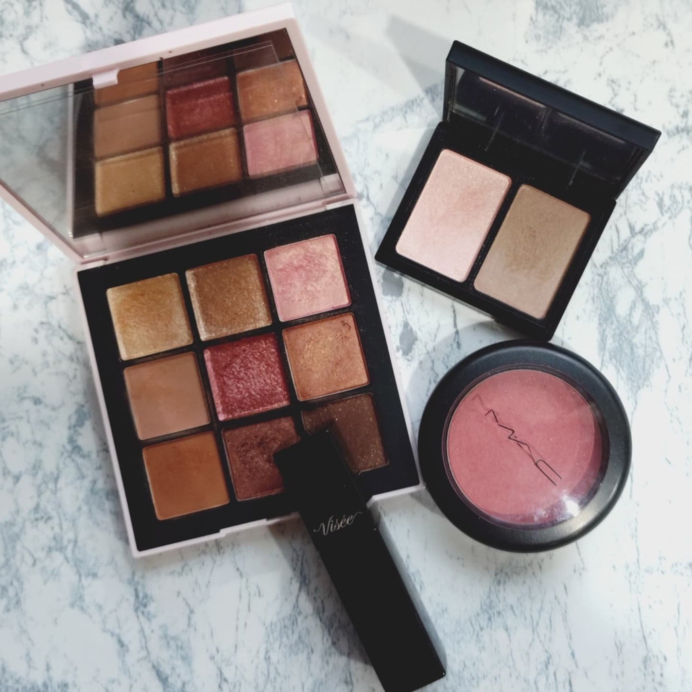 オーガズムライジング アイシャドーパレット/NARS/アイシャドウパレットを使ったクチコミ(3枚目)