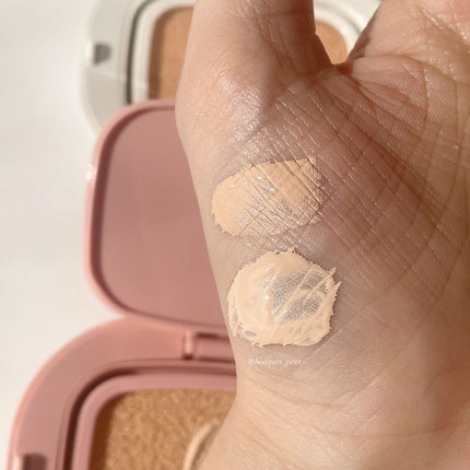 プロ グルタチオン グロウクッションファンデーション/MEDICUBE/クッションファンデーションを使ったクチコミ(7枚目)