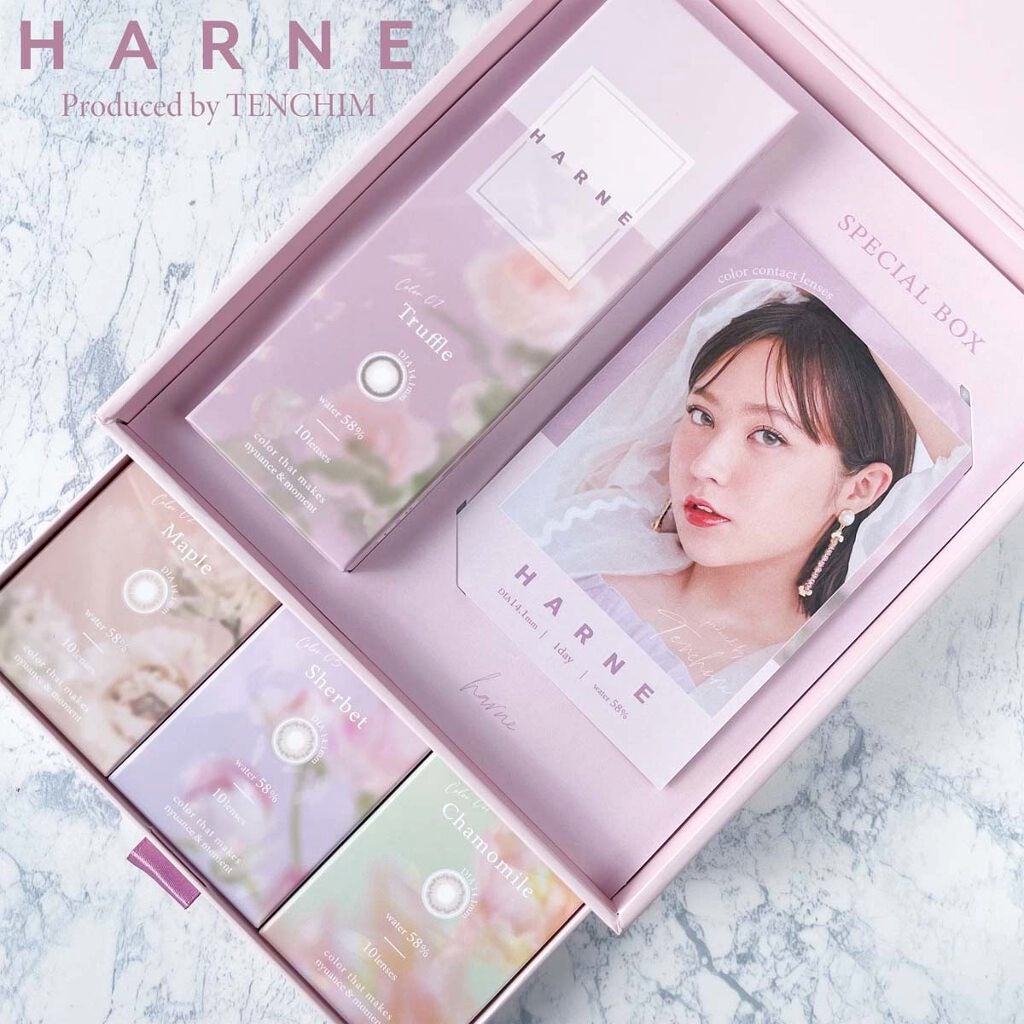 HARNE 1day/HARNE/ワンデー(1DAY)カラコンを使ったクチコミ(5枚目)