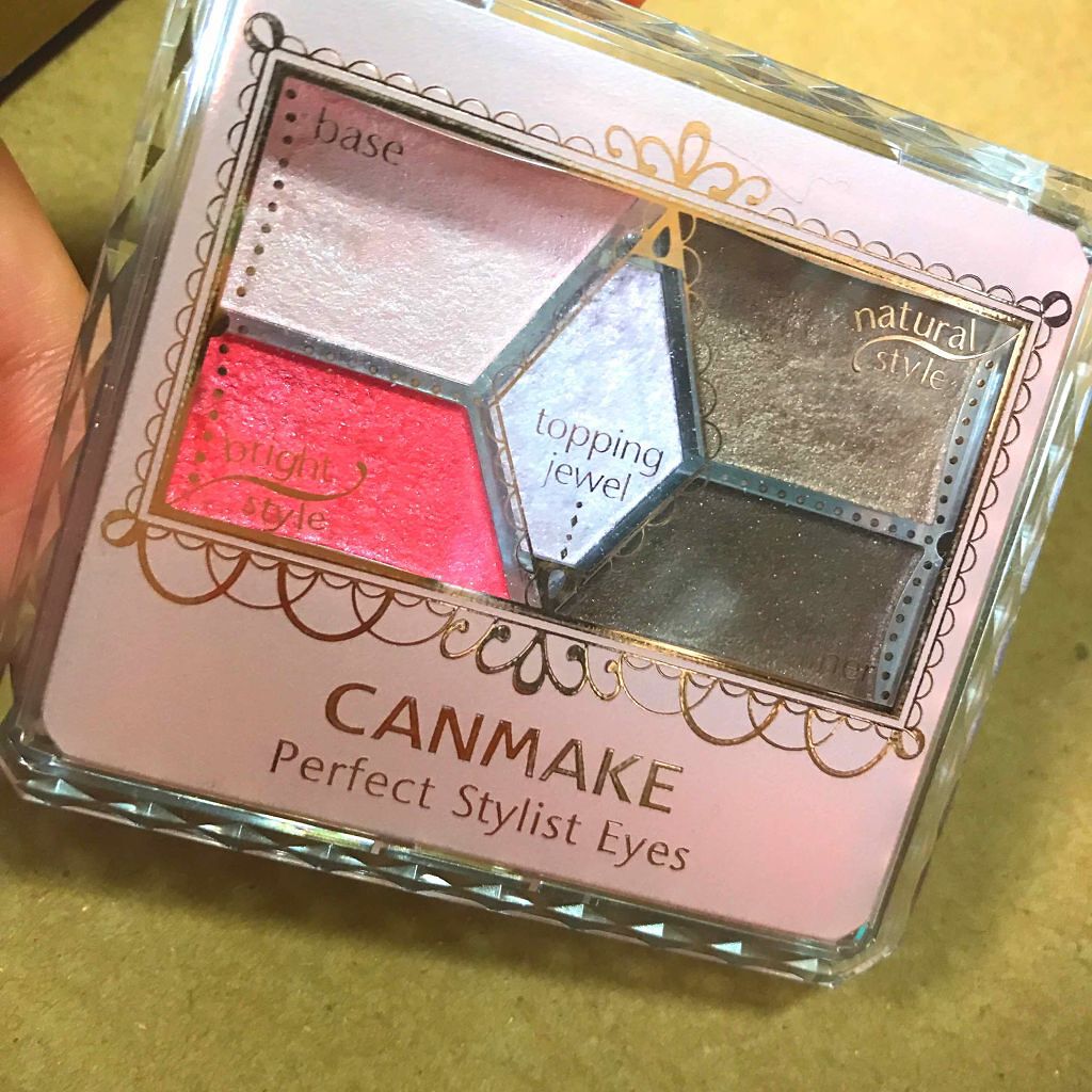 【旧品】パーフェクトスタイリストアイズ/キャンメイク/アイシャドウパレットを使ったクチコミ（1枚目）