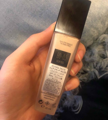 タンイドル ウルトラ ウェア リキッド/LANCOME/リキッドファンデーションを使ったクチコミ(2枚目)