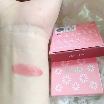 チアミーアップ グロウイング ブラッシュ&リップ/Awake/口紅を使ったクチコミ(4枚目)