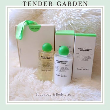 Tender garden HYDRO PERFUMED BODY CREAMのクチコミ「◈-------------------------◈
Tender garden
ボディソー.....」（1枚目）