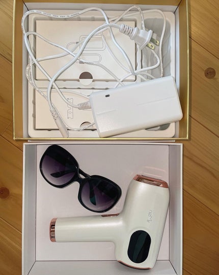 サファイヤIPL光脱毛器/NiZmir/家庭用脱毛器を使ったクチコミ(5枚目)