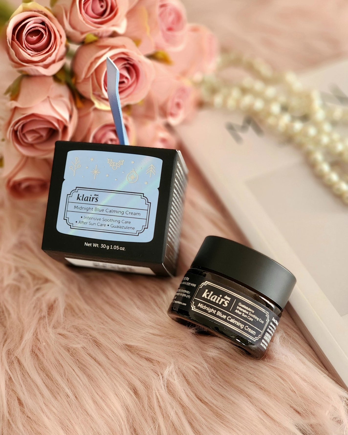 ミッドナイトブルーカーミングクリーム/Klairs/フェイスクリームを使ったクチコミ(4枚目)