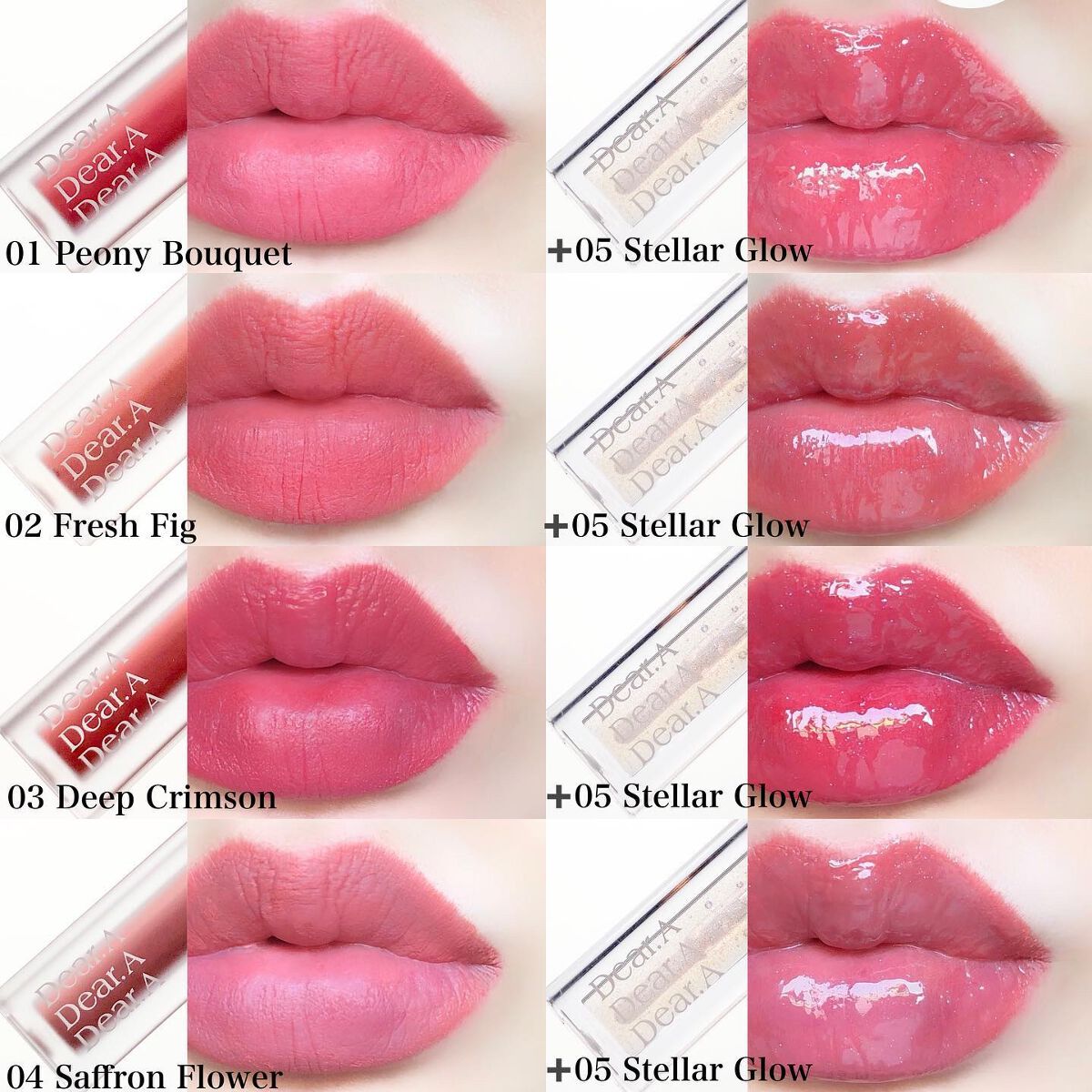 Dear.A  シアーベルベットテイントカラー シアーベルベットティント｜Dear.Aの口コミ - マットも艶も