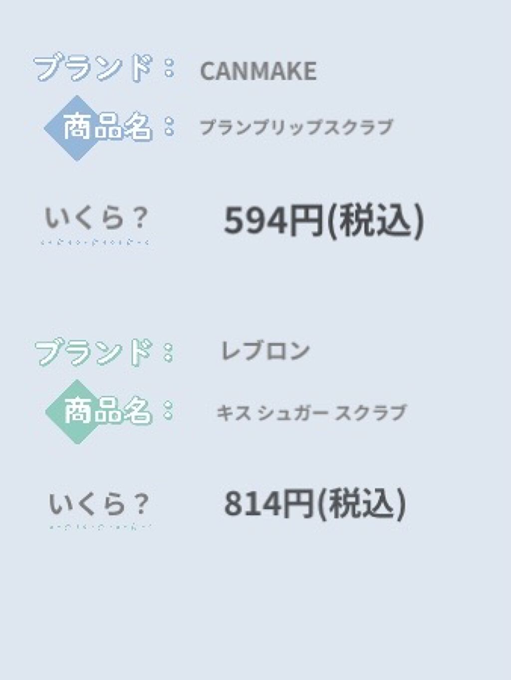 プランプリップケアスクラブ/キャンメイク/リップスクラブを使ったクチコミ（2枚目）
