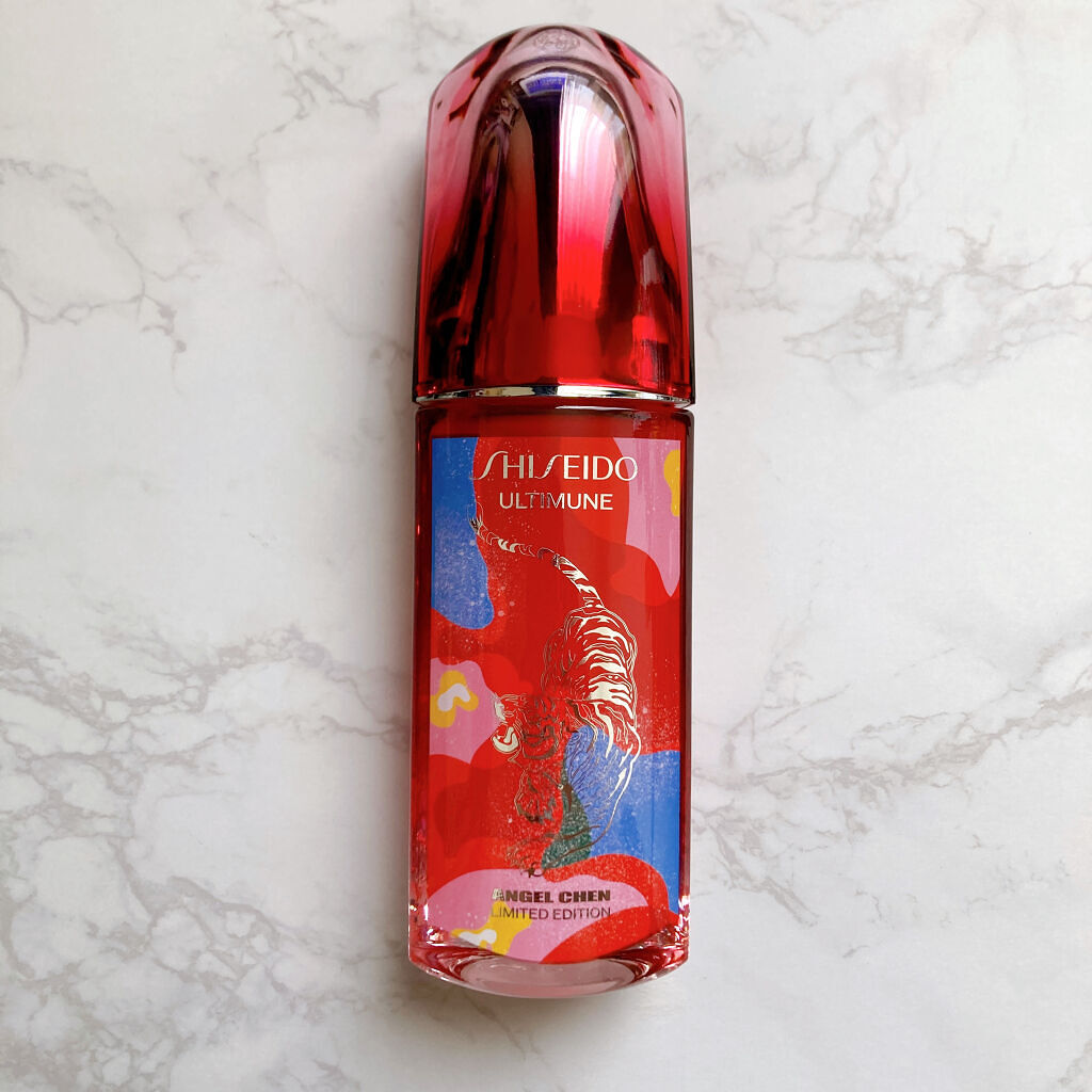 アルティミューン™ パワライジング コンセントレート Ⅲ リミテッドエディション(新年を祝う限定パッケージ) 75mL/SHISEIDO/美容液を使ったクチコミ（1枚目）