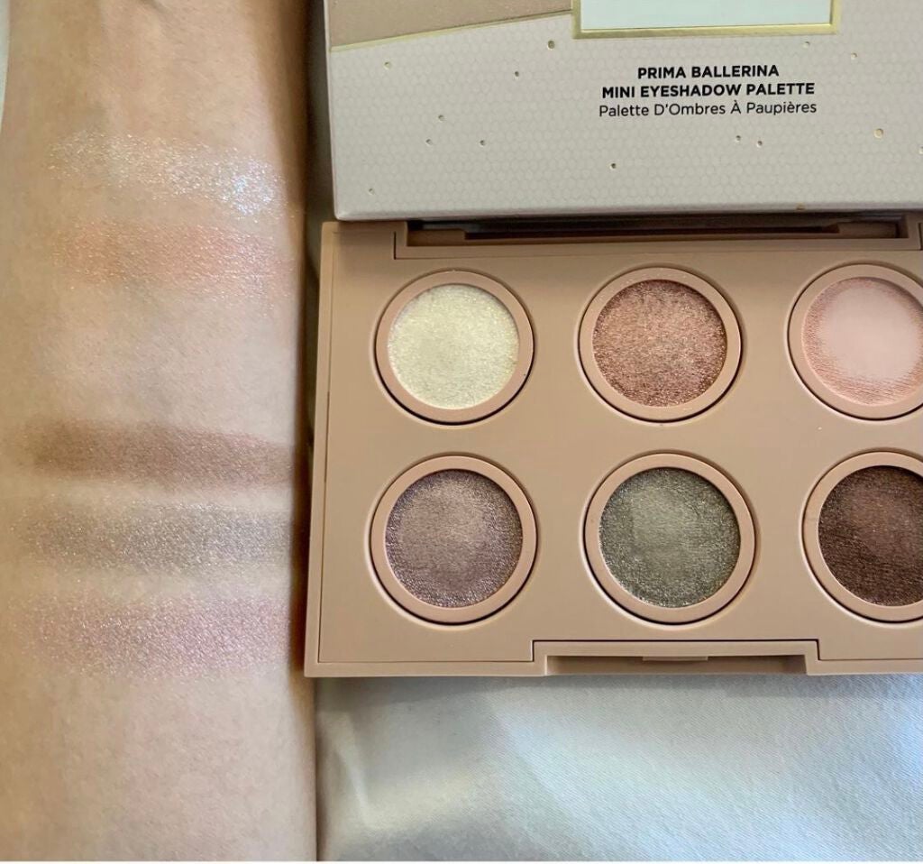 プリマ バレリーナ ミニ アイシャドウ パレット/ローラ メルシエ/アイシャドウパレットを使ったクチコミ(2枚目)