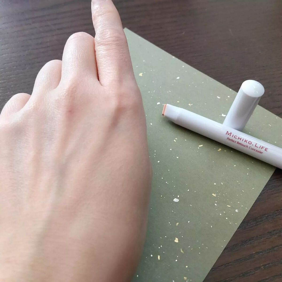 パーフェクトシフォンファンデーション/MICHIKO.LIFE/パウダーファンデーションを使ったクチコミ(4枚目)
