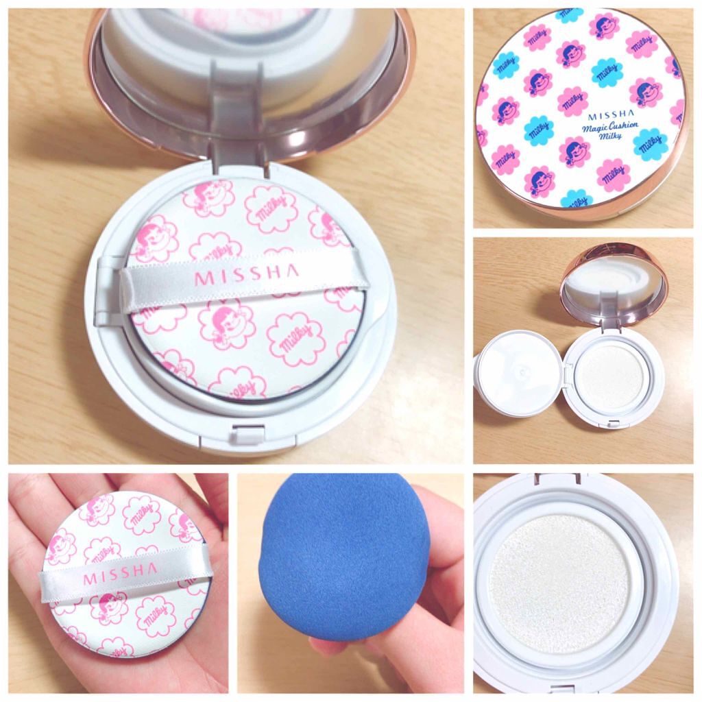 M クッションベース(ミルキー)/MISSHA/化粧下地を使ったクチコミ(2枚目)