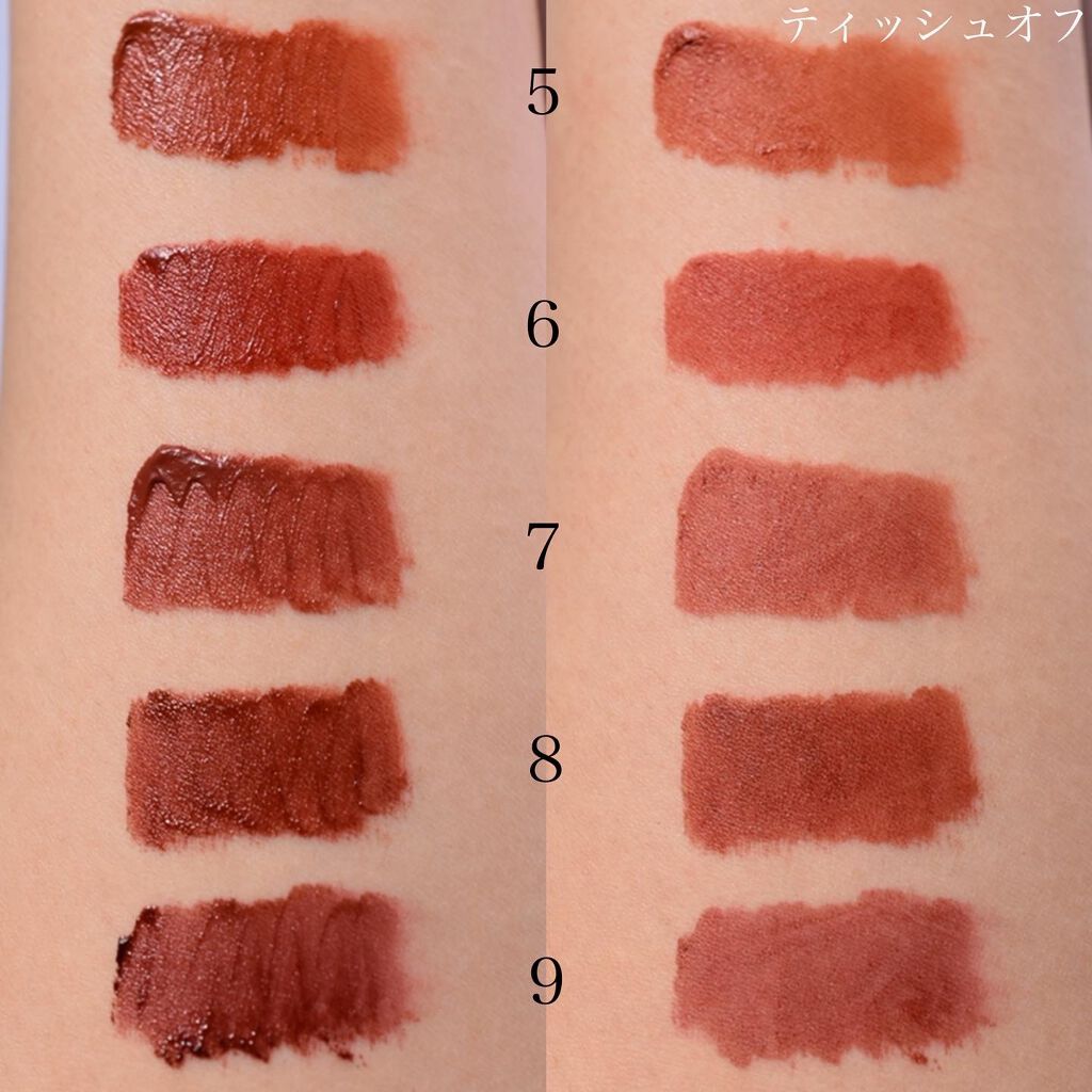 ミルクティーベルベットティント/rom&nd/リップティントを使ったクチコミ(2枚目)