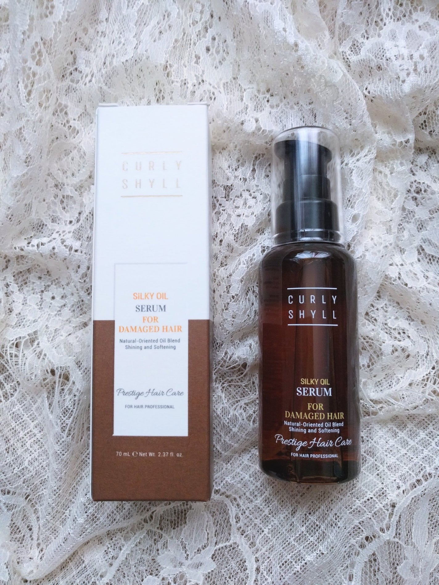 SILKY OIL SERUM/CULRY SHYLL/ヘアオイルを使ったクチコミ(2枚目)