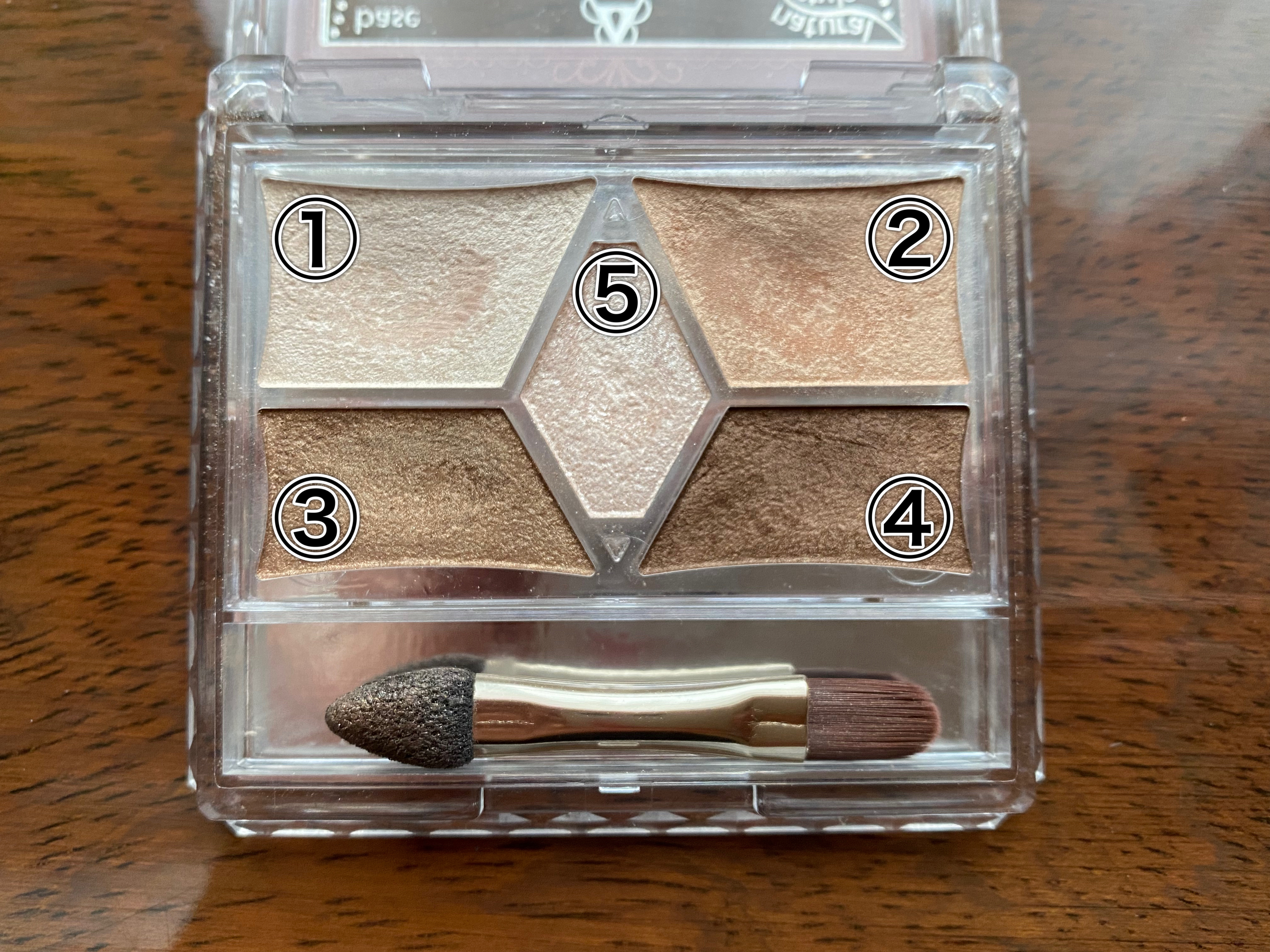 【旧品】パーフェクトスタイリストアイズ/キャンメイク/アイシャドウパレットを使ったクチコミ（2枚目）